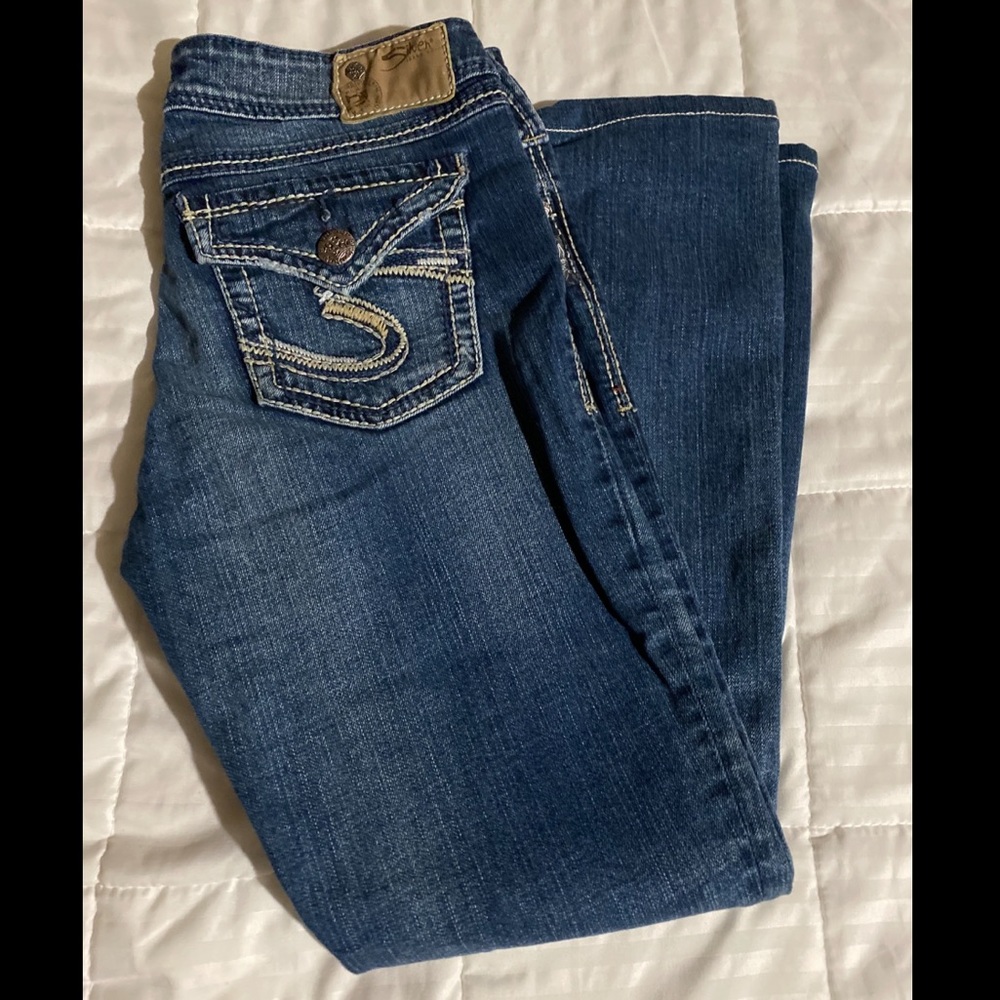 Silver short jeans